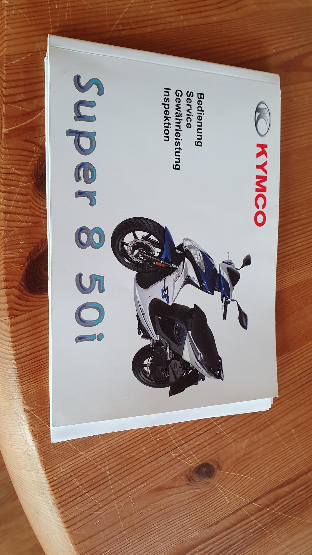 Motorrad verkaufen Kymco SUPER 8 50i Ankauf